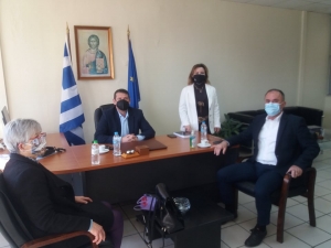 Με τον Βουλευτή Αιτωλοακαρνανίας Νίκο Παπαναστάση συναντήθηκε ο Δήμαρχος Αμφιλοχίας Γιώργος Κατσούλας