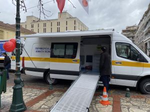 Κινητή Μονάδα Αιμοληψίας στο Αγρίνιο - Επίσκεψη Περιφερειάρχη σε έργα