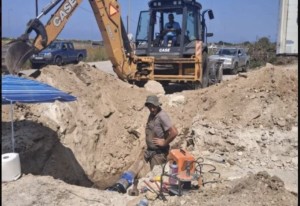 Δρόμος Άκτιο - Αγ. Νικόλαος: Έσκαβαν για τον νέο αγωγό ύδρευσης και βρήκαν αρχαίους τάφους