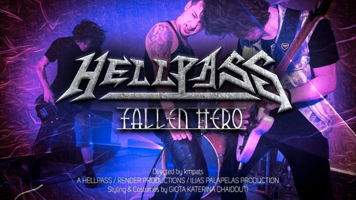 HELLPASS – νέο official music video για το single “Fallen Hero” από το album Gates Of War