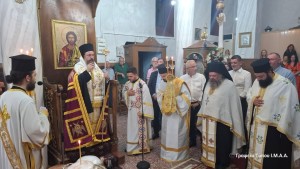 Ο Εσπερινός της Μεταμορφώσεως του Σωτήρος Χριστού στο Τρίκλινο Βάλτου