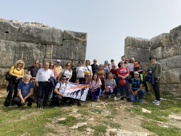 Επίσκεψη στην Πλευρώνα απο μέλη των ομάδων "Φιλοσοφικό Καφενείο Αγρινίου", "Φιλοσοφικό Καφενείο Αθήνας" και "Δρομικό Φώς" (Φωτο)