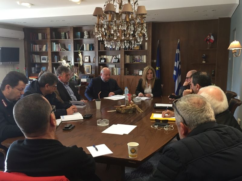Συνεδρίαση του Συντονιστικού Οργάνου Πολιτικής Προστασίας Π.Ε. Αιτωλοακαρνανίας  Δράσεις της Πολιτικής Προστασίας για την πρόληψη αλλά και την αντιμετώπιση φυσικών καταστροφών