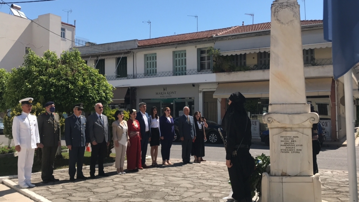 Εκδηλώσεις στην μνήμη των θυμάτων της Γενοκτονίας του Ποντιακού Ελληνισμού πραγματοποιήθηκαν σήμερα στην Ι.Π. Μεσολογγίου