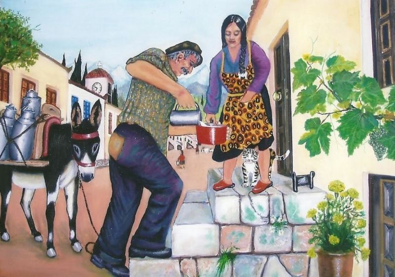 Στη Δημοτική Αγορά του Αγρινίου το επόμενο «ταξίδι στον χρόνο…» του λαϊκού ζωγράφου Νώντα Ρεντζή (Τρι 21/3 εως Κυρ 30/4/2017)