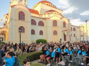 Πλήθος κόσμου στην εκδήλωση στον Ι.Ν. Αγίου Δημητρίου Αγρινίου με αφιέρωμα στον σμηναγό Μπαλταδώρο (video)