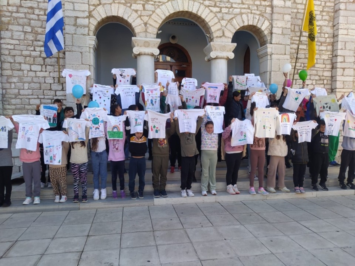 Δράση του 1ου Δημοτικού Σχολείου Αιτωλικού για την Παγκόσμια Ημέρα Κατά του Παιδικού Καρκίνου