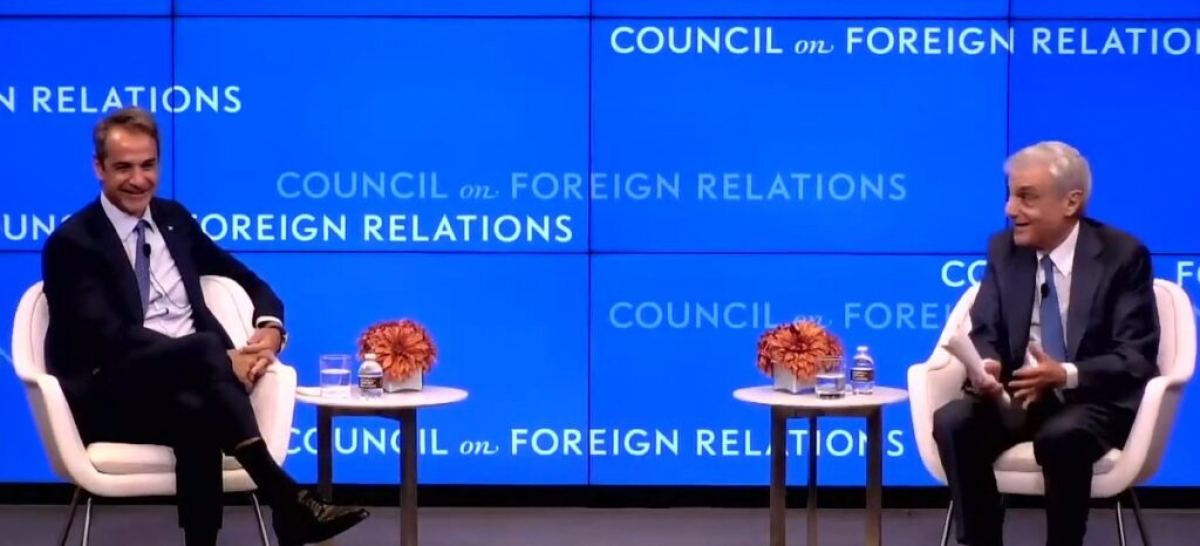 Κυριάκος Μητσοτάκης: «Γιατί δεν κατεβαίνετε για πρόεδρος των ΗΠΑ;» τον ρώτησαν στο Council on Foreign Relations (βίντεο)