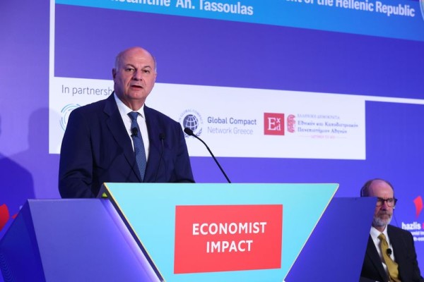 ΥπΑΑΤ, Κώστας Τσιάρας στο Συνέδριο του Economist: «Η βιωσιμότητα στη γεωργία είναι το νέο κοινωνικό συμβόλαιο»