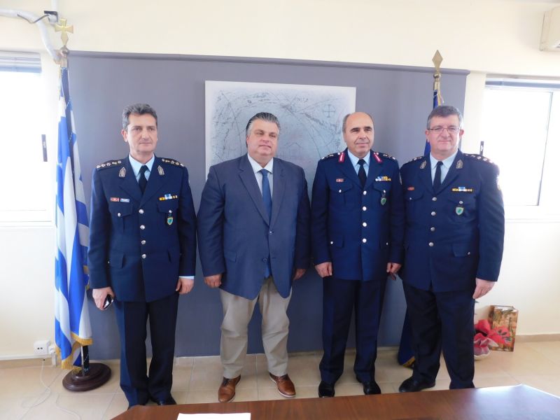 Συνάντηση του Δημάρχου Ιερής Πόλης Μεσολογγίου με τον  Γενικό Αστυνομικό Διευθυντή Περιφέρειας Δυτικής Ελλάδας
