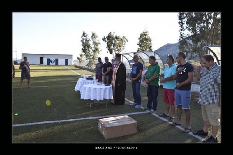 Αγιασμός και έναρξη προετοιμασίας για τον Ηρακλή Αστακού