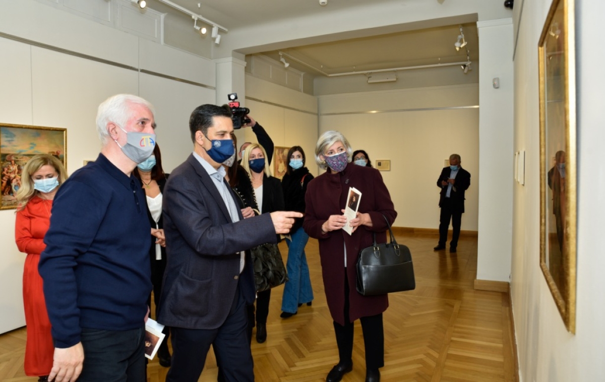 Εγκαίνια της έκθεσης &quot;Ο Ευγένιος Ντελακρουά και η Ελληνική Επανάσταση” στη Δημοτική Πινακοθήκη Αγρινίου