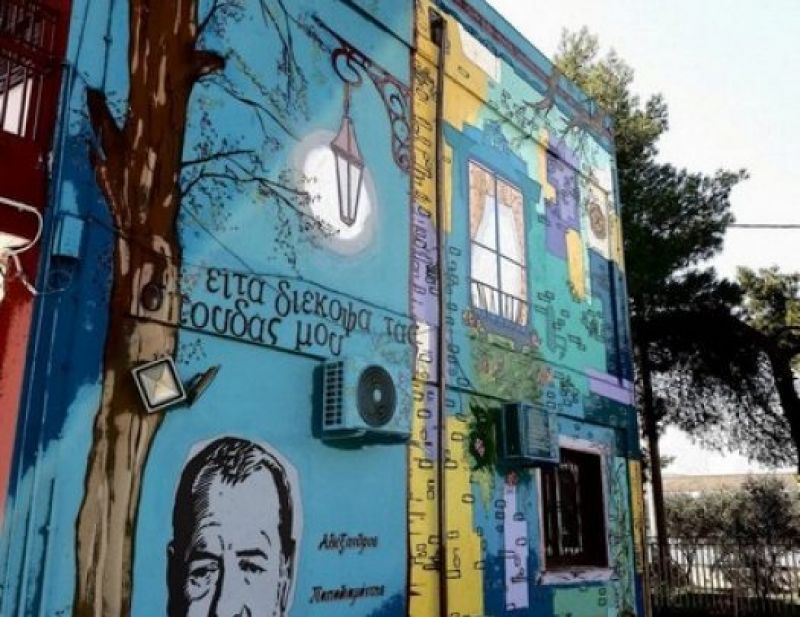 Γιώργος Παπαγεωργίου: Ο λιμενικός – γκραφιτάς που αλλάζει την όψη του Μεσολογγίου