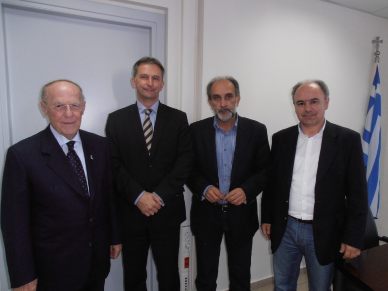 Αγροτικά προϊόντα και τουρισμός στη συνάντηση Κατσιφάρα και Πρέσβη Ουγγαρίας