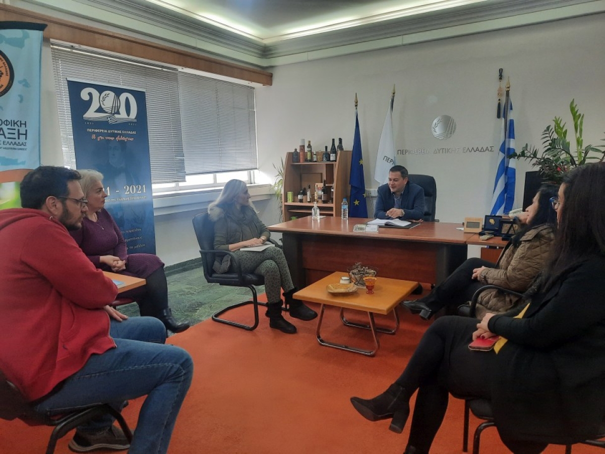 Σύσκεψη Θ. Βασιλόπουλου με εκπροσώπους Ελληνικού Κέντρου Θαλασσίων Ερευνών για την  βιωσιμότητα των αλιέων