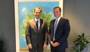 Συνάντηση του Κοινοβουλευτικού Εκπροσώπου & Βουλευτή Αιτωλ/νίας κ. Σπ. Λιβανού με τον Υπουργό Τουρισμού κ. Χάρη Θεοχάρη