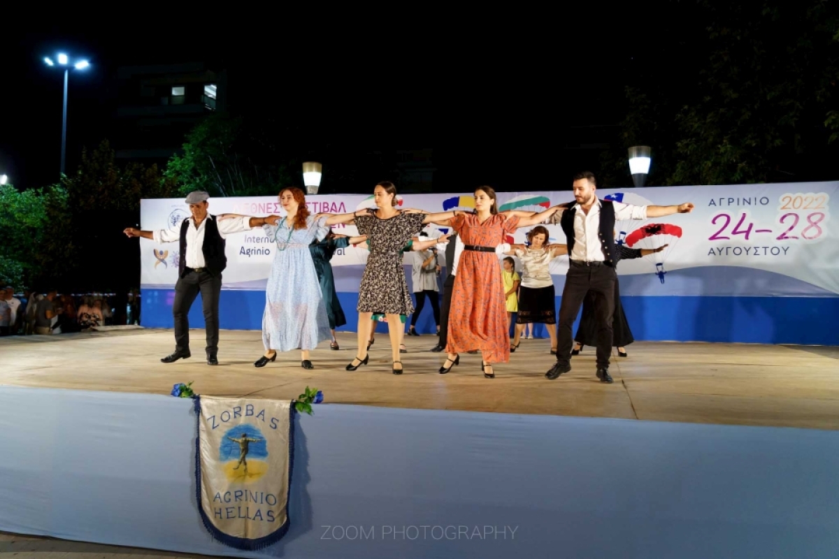 Βίντεο απο την 1η μέρα (24/8/2022) του Διεθνούς Φεστιβάλ Παραδοσιακών Χορών στο Αγρίνιο