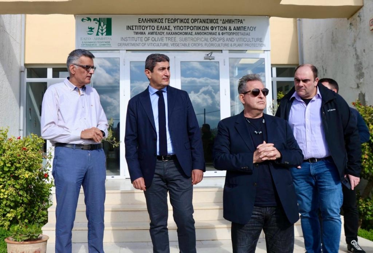 ΥπΑΑΤ Αυγενάκης: Στόχος μας η εξοικονόμηση πόρων από τη σωστή αξιοποίηση της περιουσίας του ΥΠΑΑΤ – Επίσκεψη στις εγκαταστάσεις του ΕΘΙΑΓΕ στο Ηράκλειο