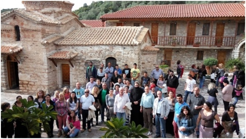 Εκπαιδευτική επίσκεψη του ΣΔΕ Αγρινίου στο μοναστήρι της Μυρτιάς