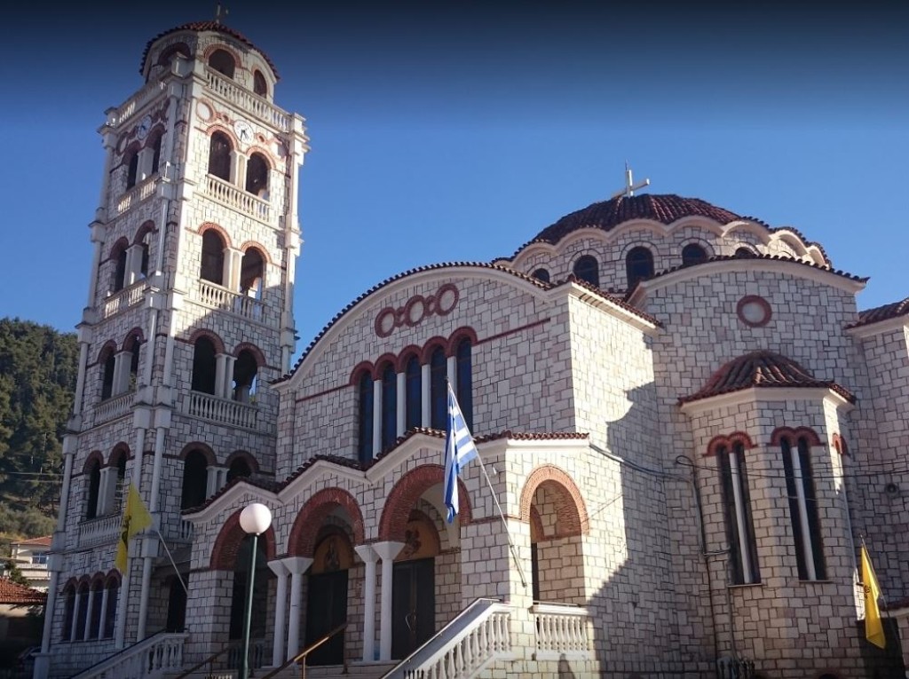 Τα Λείψανα του Αγίου Κοσμά του Αιτωλού στον Ι.Ν. του Aγίου Δημητρίου στην Παραβόλα