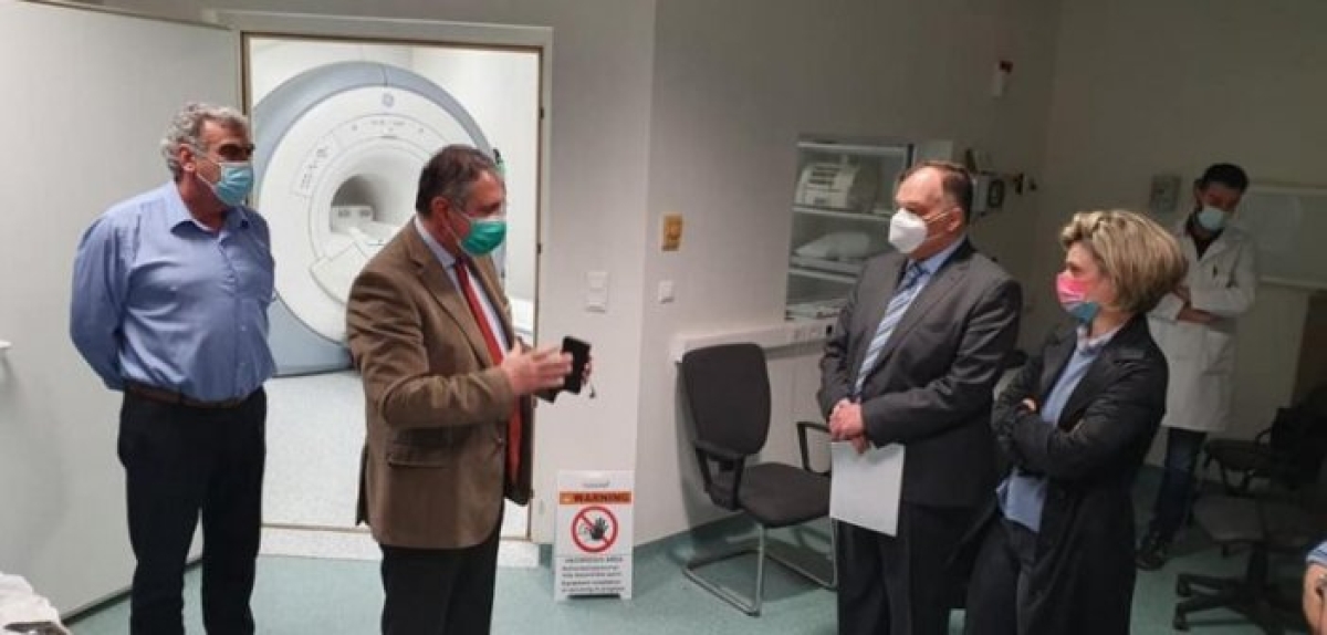 Νοσοκομείο Αγρινίου: Καινοτομίες προαναγγέλλει ο Μιχάλης Σερασκέρης μετά την επαναλειτουργία του μαγνητικού