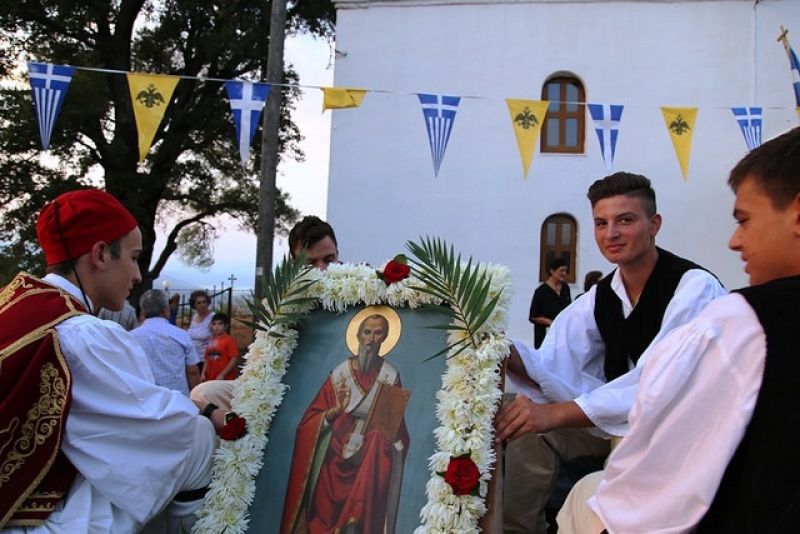 Ο Άγιος Βλάσιος εόρτασε τo θαύμα της διασώσεως του χωριού από τους Τούρκους