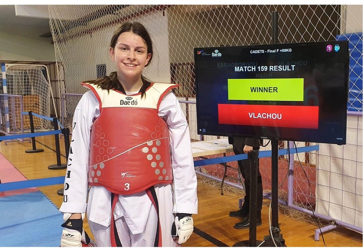 ΑΣ ΘΗΣΈΑΣ ΑΙΤ/ΝΙΑΣ!!! Μέλος της εθνικής ομάδας taekwondo η Βλάχου Αναστασία