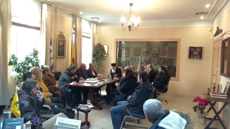 Συνάντηση του Μητροπολίτου με υπευθύνους της Δευτεροβάθμιας και Πρωτοβάθμιας Εκπαίδευσης
