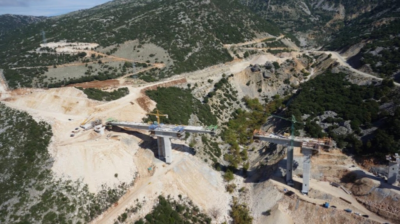 Δείτε νέο βίντεο από τα έργα στην Ιόνια Οδό