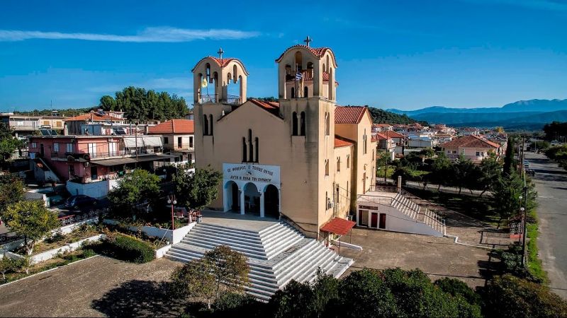 Μέγας πανηγυρικός εσπερινός στον Ι.Ν. Αγίου Νικολάου Στράτου (βίντεο)