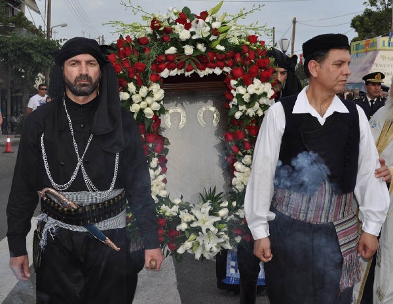 Άγιος Κωνσταντίνος: Εσπερινός και Λιτάνευση (φωτό)