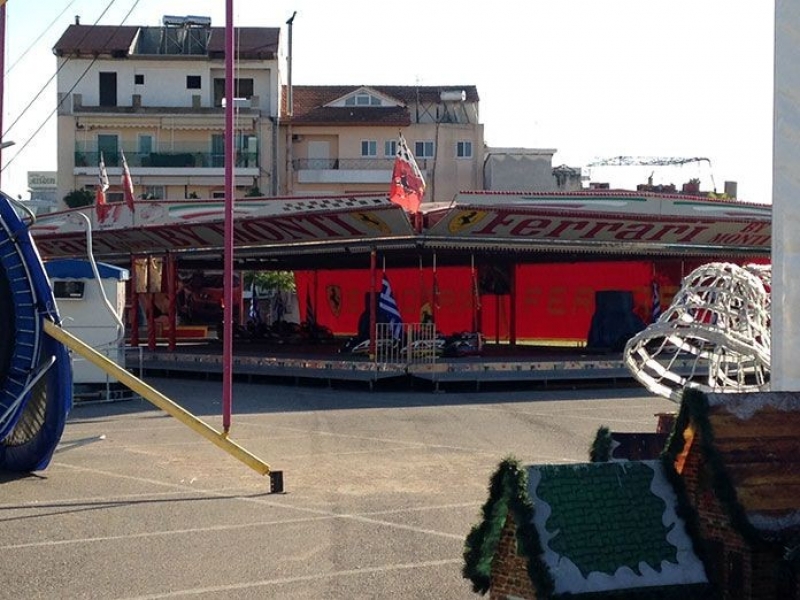 Σε προχωρημένο στάδιο οι εργασίες στο Λούνα Πάρκ στο Αγρίνιο (ΦΩΤΟ)