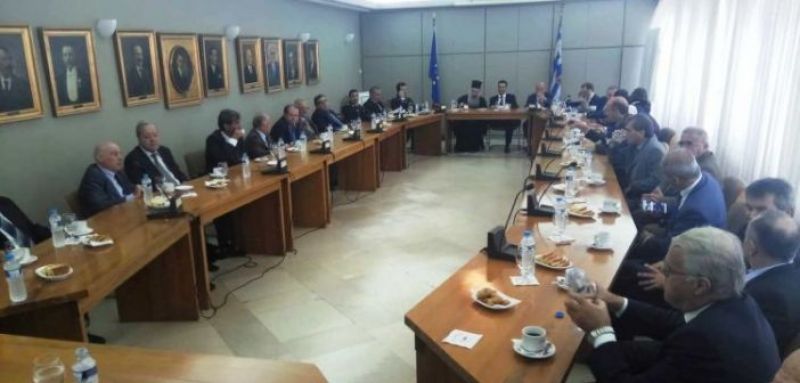 Η δεξίωση στο Δημαρχείο Αγρινίου (φωτο)