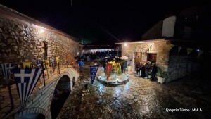 Εσπερινός με κατάνυξη στην ιστορική γυναικεία Μονή Αγίου Νικολάου Κατούνας