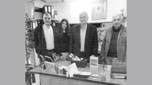 Επίσκεψη εκπροσώπου του κινηματος "ΝΙΚΗ" στο σύλλογο Πολυτέκνων Αγρινίου και Περιχώρων