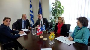 Συνάντηση του Καναδού Πρέσβη με τον Περιφερειάρχη Δυτικής Ελλάδας