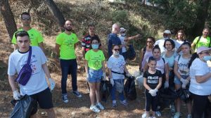 Αγρίνιο χωρίς πλαστικά απορρίμματα με καθαρισμό του Δασυλλίου του Αγίου Χριστοφόρου απο την Ακτίνα Εθελοντισμού