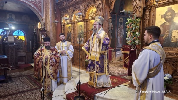 Η Β’ Κυριακή των Νηστειών στην Ι. Μ. Αιτωλοακαρνανίας