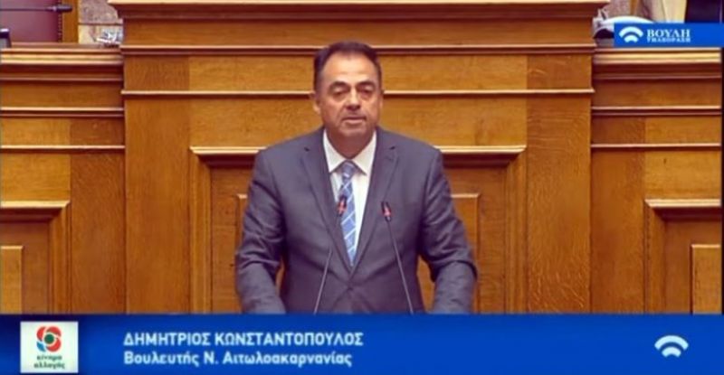 Δ. Κωνσταντόπουλος: Συνάντηση με τον Υφυπουργό Πολιτισμού και Αθλητισμού Λ. Αυγενάκη