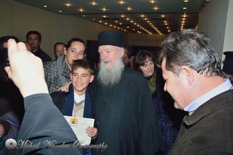 Ο αγιορείτης ιερομόναχος Αθανάσιος Σιμωνοπέτριτος στο Αγρίνιο (ΦΩΤΟ)