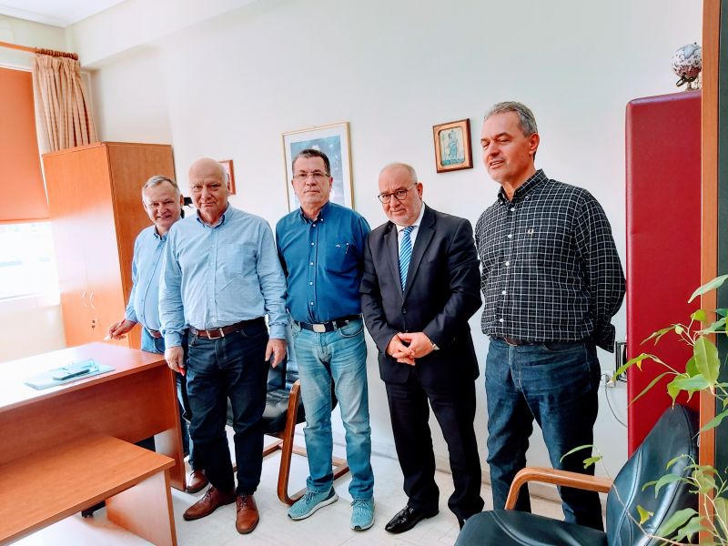 Συναντήσεις εργασίας του Π. Σακελλαρόπουλου στην Αιτωλοκαρνανία