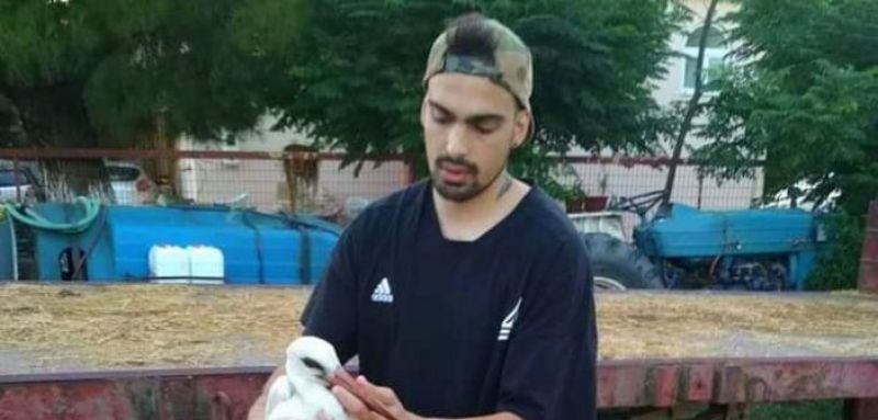 Καλύβια: Περίθαλψη νεαρού λευκοπελαργού