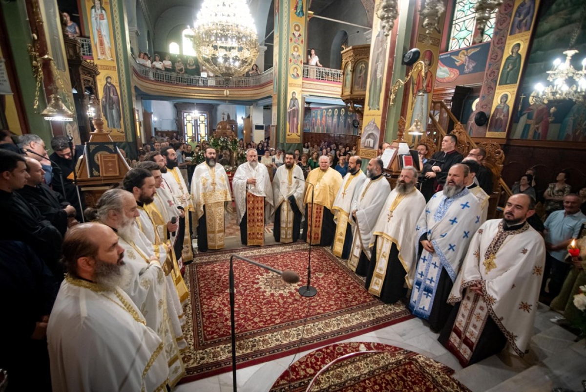 Υποδοχή της Δεξιάς Χειρός του Αγίου Σπυρίδωνος στην Ι. Μ. Αιτωλοακαρνανίας
