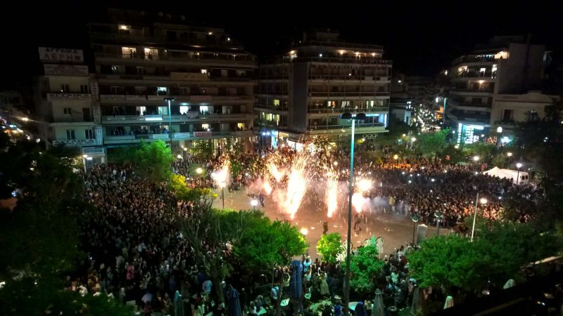 Υπερθέαμα και φέτος από τους χαλκουνάδες του Αγρινίου (βίντεο-φωτό)