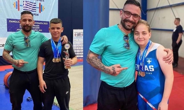 Αγρίνιο: Οι αθλητές του Γιάννη Διώτη στο Πανελλήνιο πρωτάθλημα Άρσης βαρών εφήβων - νεανίδων