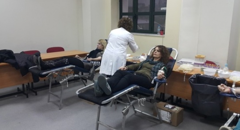 Εθελοντική αιμοδοσία στο ΣΔΕ Αγρινίου