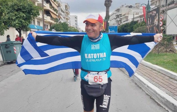 Παναγιώτης Μαλτέζος – Σπάρταθλο: Ο 57χρονος Αγρινιώτης και οι στιγμές του σε 35 ώρες και 17 λεπτά!