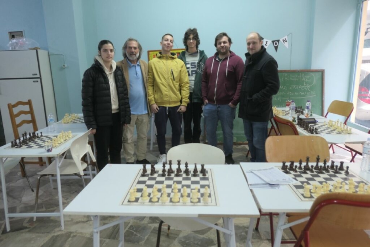 Αήττητος κατέκτησε το πρωτάθλημα σκάκι ο Αθλητικός Σκακιστικός Όμιλος Ναυπάκτου «Έπαχτος»