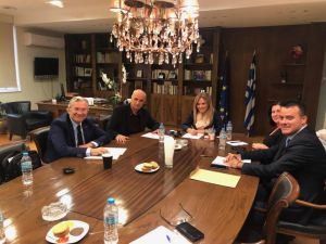 Δημαράς-Σταρακά συζήτησαν για τα ζητήματα περιβάλλοντος και ενέργειας