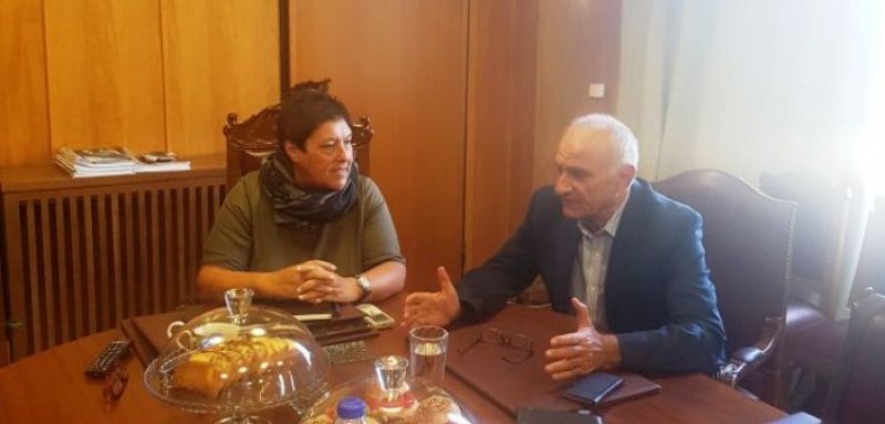 Δημιουργία Πολιτιστικού Κέντρου και Μουσείο Καπνού γνωστοποίησε ο Γ. Βαρεμένος – Συνάντηση με την πρύτανη του Πανεπιστημίου Πατρών (ΦΩΤΟ)